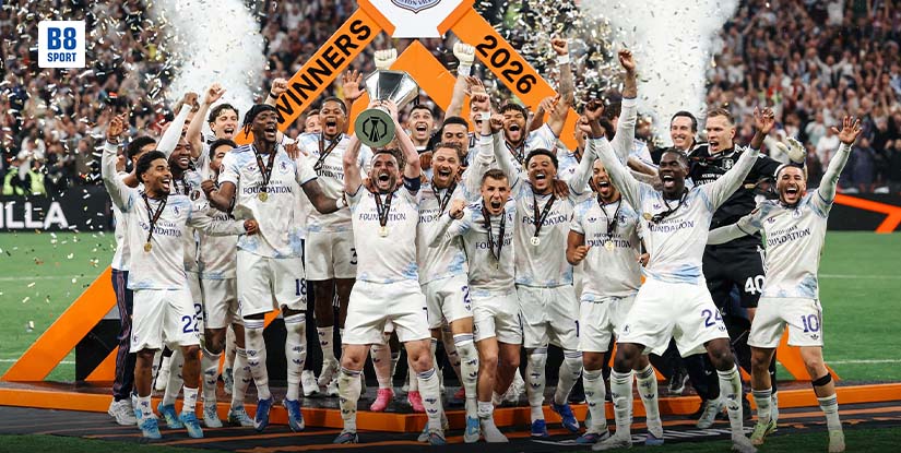 (English) Aston Villa គ្រងតំណែងជើងឯក Europa League បន្ទាប់ពីរង់ចាំ៣០ឆ្នាំ