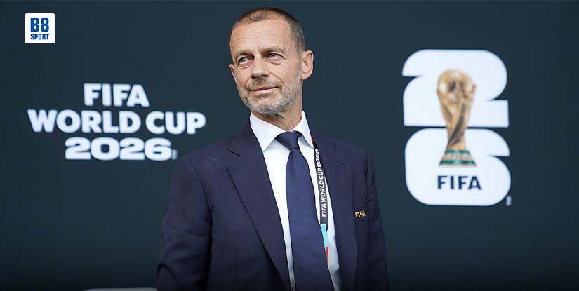 (English) ហេតុអ្វីប្រធាន UEFA មិនចូលរួមវគ្គផ្តាច់ព្រ័ត្រ World Cup?
